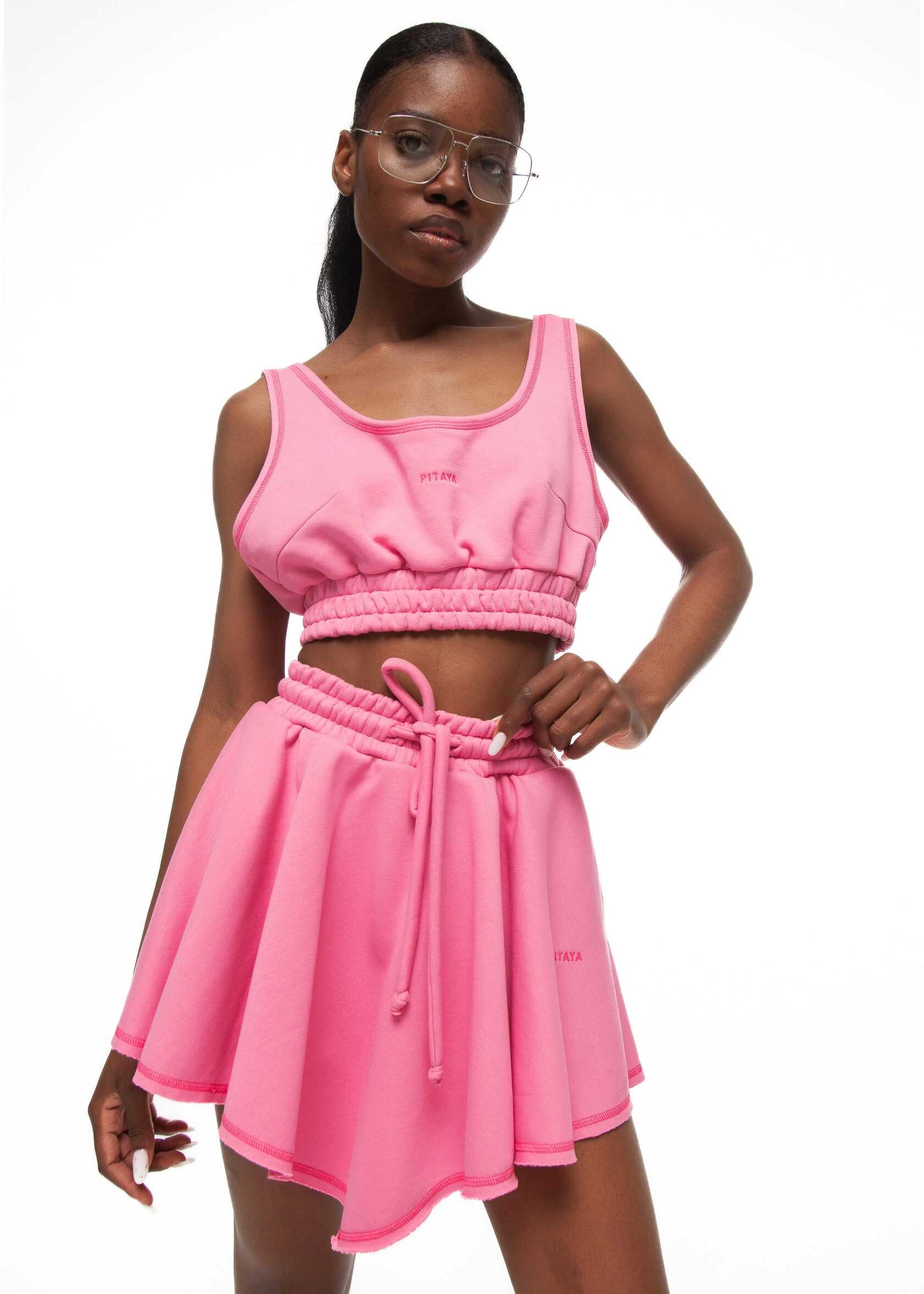 Топ PINK GOLF(ПИНК ГОЛЬФ) в розовом цвете - 40-42 (XS-S) - Розовый