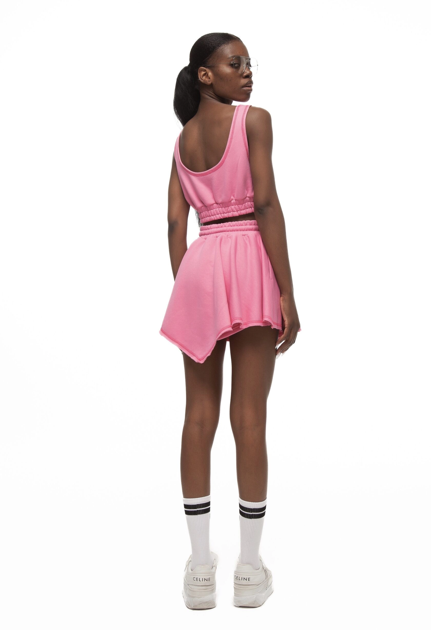 Топ PINK GOLF(ПИНК ГОЛЬФ) в розовом цвете - 40-42 (XS-S) - Розовый