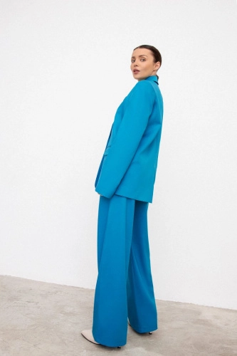 Пиджак CLASSIC голубого цвета - Голубой - 42 (S)